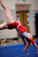 2023-12-05 McLean varsity gymnastics at Marshall