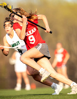 McLean varsity girls lacrosse vs Langley 2022-04-11
