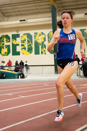 2025-02-01 American University track at George Mason