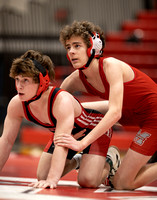 McLean varsity-JV wrestling vs Herndon and Wakefield 2023-01-06