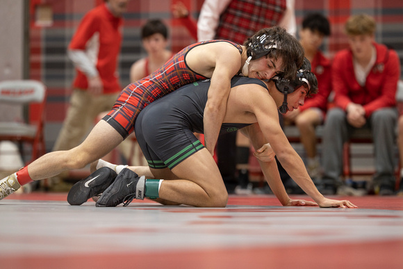 McLean varsity-JV wrestling vs Herndon and Wakefield 2023-01-06