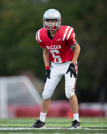 McLean freshman football vs Wakefield 2021-10-07