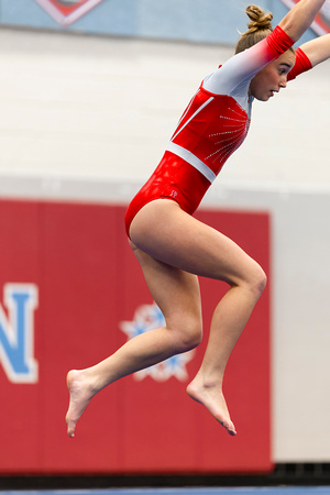 2024-12-09 McLean varsity gymnastics at Marshall