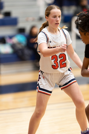 2025-01-31 Potomac varsity girls basketball vs Georgetown Visita