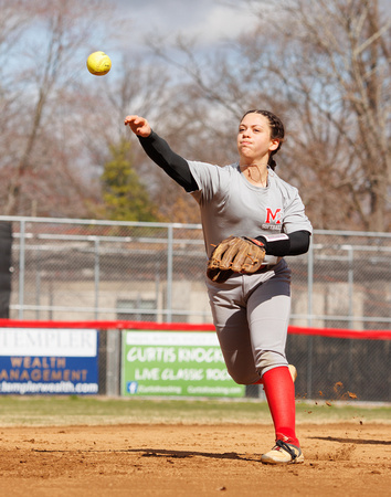 McLean varsity softball vs South County 2023-03-04