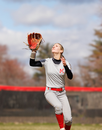 McLean varsity softball vs South County 2023-03-04