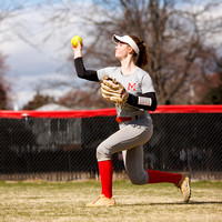 McLean varsity softball vs South County 2023-03-04