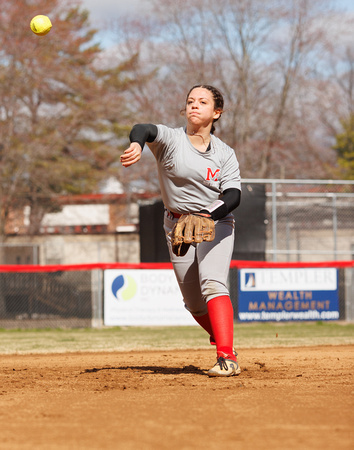 McLean varsity softball vs South County 2023-03-04