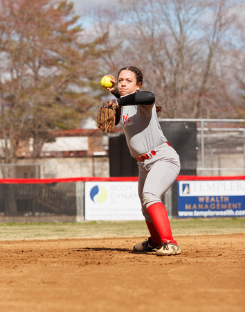 McLean varsity softball vs South County 2023-03-04