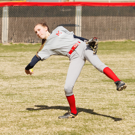 McLean varsity softball vs South County 2023-03-04