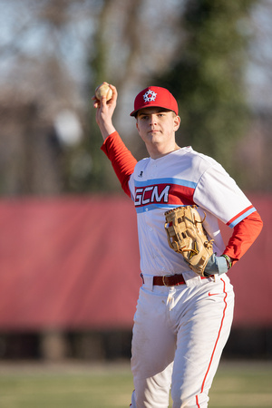 Marshall varsity baseball vs South Lakes 2023-03-20