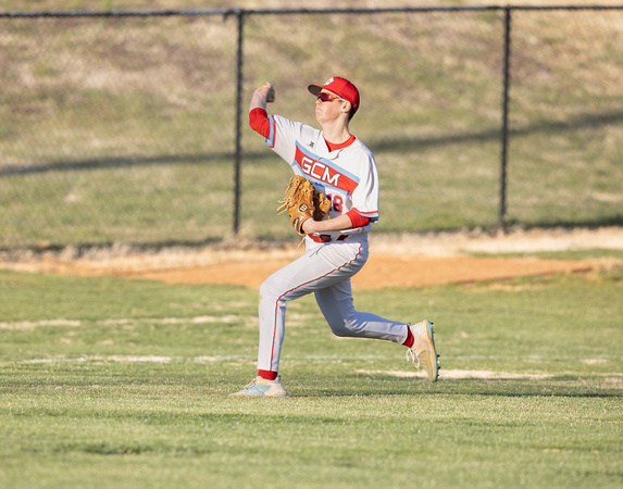 Marshall varsity baseball vs South Lakes 2023-03-20
