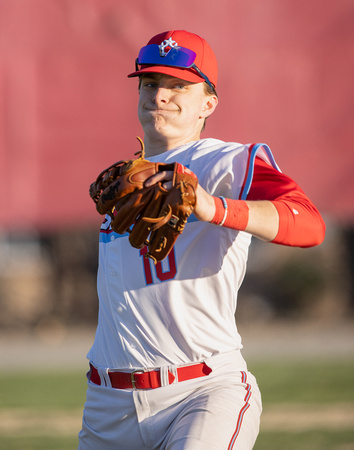 Marshall varsity baseball vs South Lakes 2023-03-20