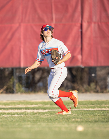 Marshall varsity baseball vs South Lakes 2023-03-20