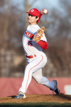 Marshall varsity baseball vs South Lakes 2023-03-20