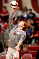 2024-10-17 McLean varsity boys volleyball vs Marshall