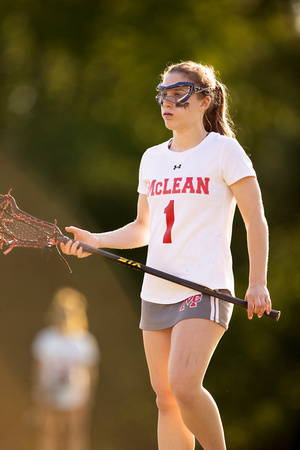 McLean varsity girls lacrosse vs Marshall 2023-05-09