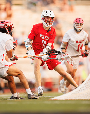 McLean varsity boys lacrosse vs Madison 2023-05-22