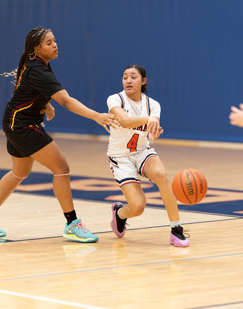 YYYY-MM-DD Potomac varsity girls basketball vs OPPONENT