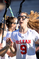 McLean varsity girls lacrosse vs Langley 2023-04-10