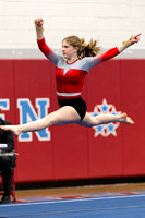 2024-12-09 McLean varsity gymnastics at Marshall