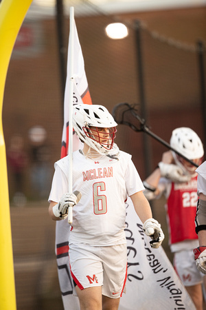 McLean varsity boys lacrosse vs Langley 2023-04-10