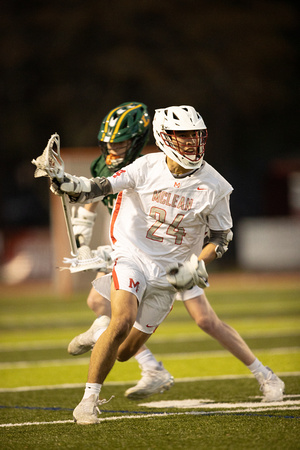 McLean varsity boys lacrosse vs Langley 2023-04-10