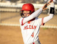 McLean varsity softball vs Langley 2024-04-24