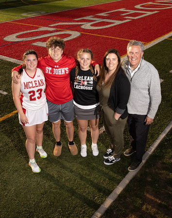 McLean varsity girls lacrosse Senior Night 2023-04-18
