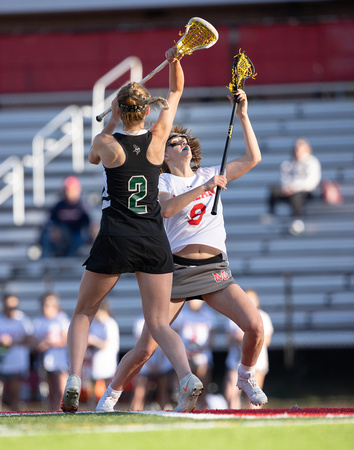 McLean varsity girls lacrosse vs Langley 2023-04-10