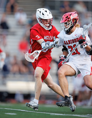 McLean varsity boys lacrosse vs Madison 2023-05-22