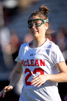 McLean varsity girls lacrosse vs Langley 2023-04-10