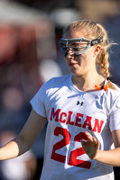 McLean varsity girls lacrosse vs Langley 2023-04-10