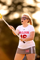 McLean varsity girls lacrosse vs Marshall 2023-05-09