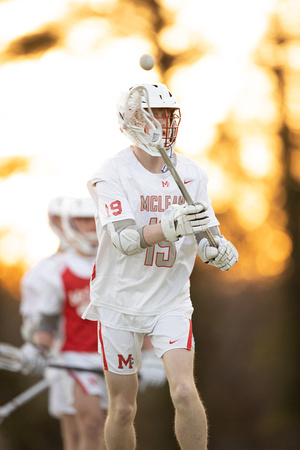 McLean varsity boys lacrosse vs Langley 2023-04-10