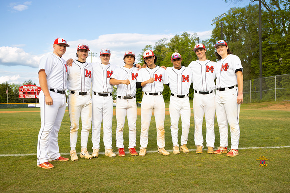 McLean varsity baseball Senior Night 2023-05-05