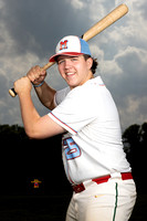Marshall HS varsity baseball seniors 2023-04-27