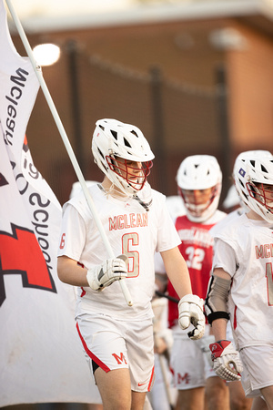 McLean varsity boys lacrosse vs Langley 2023-04-10