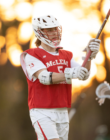 McLean varsity boys lacrosse vs Langley 2023-04-10