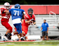 McLean freshman football scrimmage vs West Potomac 2022-08-25