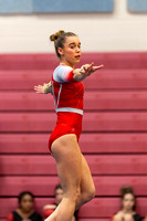 2024-12-09 McLean varsity gymnastics at Marshall