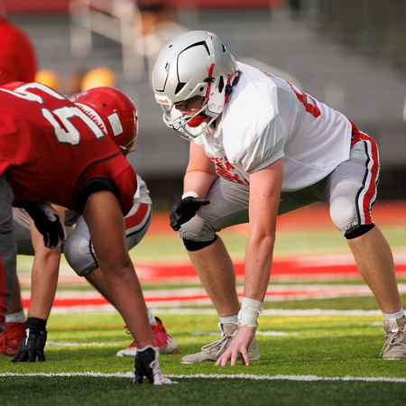 2023-08-11 McLean varsity & JV football scrimmage vs Fauquier