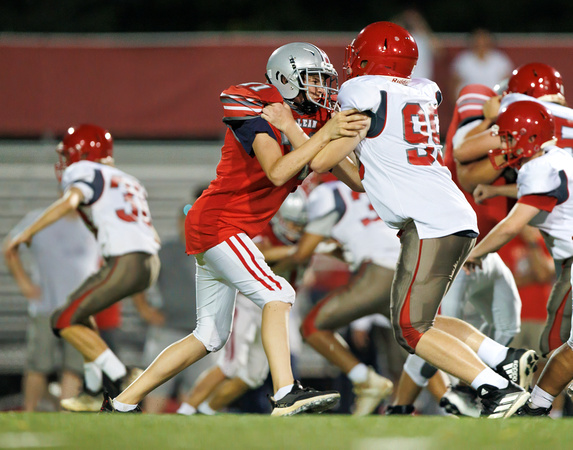 2023-08-11 McLean freshman football scrimmage vs Fauquier