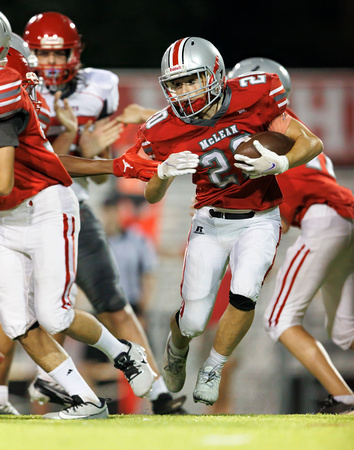 2023-08-11 McLean freshman football scrimmage vs Fauquier
