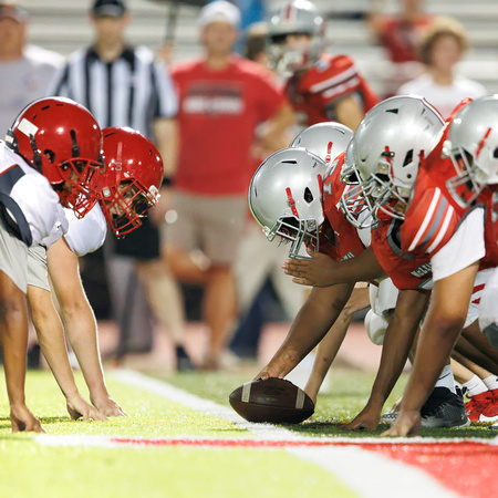 2023-08-11 McLean freshman football scrimmage vs Fauquier