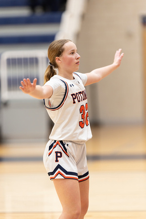 YYYY-MM-DD Potomac varsity girls basketball vs OPPONENT