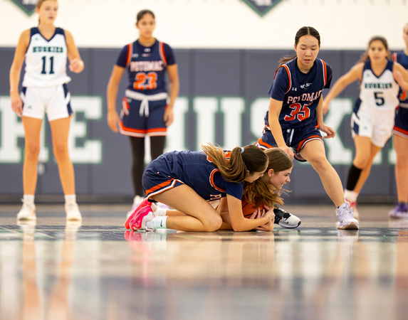 2025-01-25 Potomac JV girls basketball vs Flint Hill