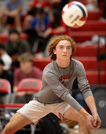 2024-10-17 McLean varsity boys volleyball vs Marshall