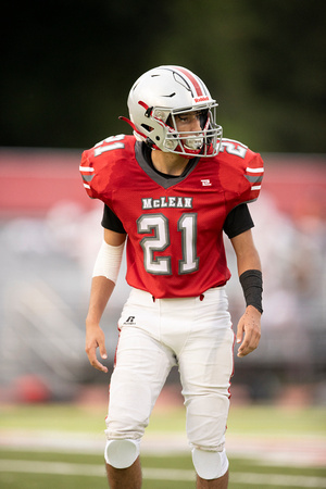 2023-09-13 McLean freshman football vs Edison