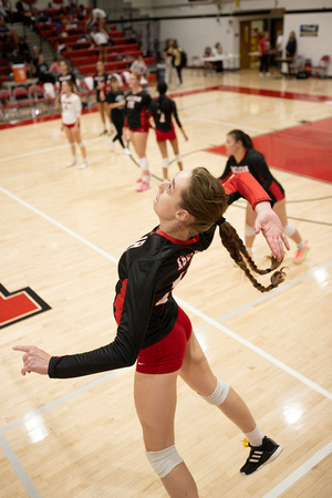 2023-09-21 McLean varsity volleyball vs Langley
